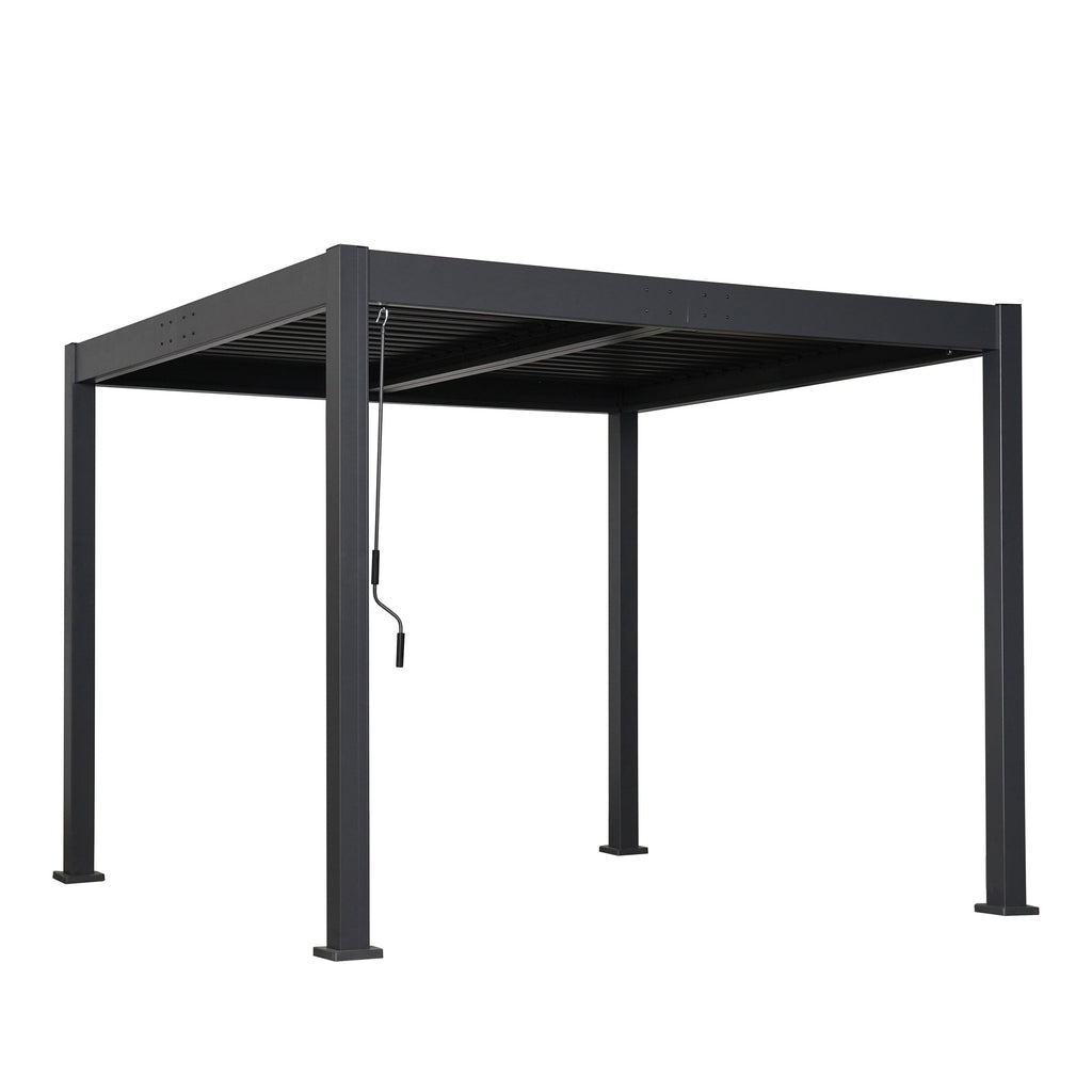 Byron 10' x 10' Adjustable Louvered Pergola