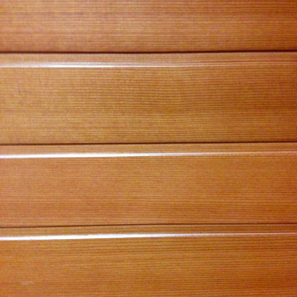 Canadian red cedar wood finish on the HeatWave Hudson Bay infrared sauna